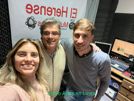 Gerentes de Radio Arias en Línea en Buenos Aires con positiva reunión con el dueño de CCN.-