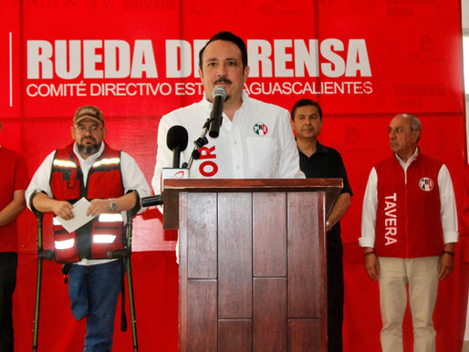 PRI ADVIERTE RIESGOS PARA LA DEMOCRACIA Y EXIGE RESPETO A LOS DERECHOS EN MÉXICOAguascalientes, Ags., 29 de abril de 2026