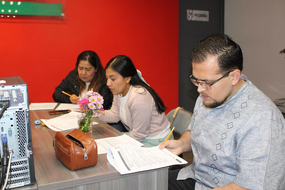 Aplicación de examen para elección de CDM 2026-2029