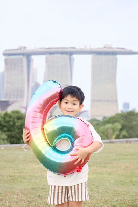 Birthday shooting at Marina Barrage