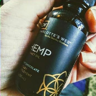bottle of CBD Oil Tincture