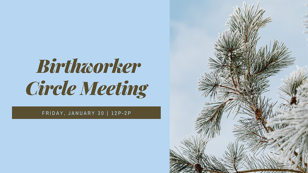 Birthworker Circle Meeting