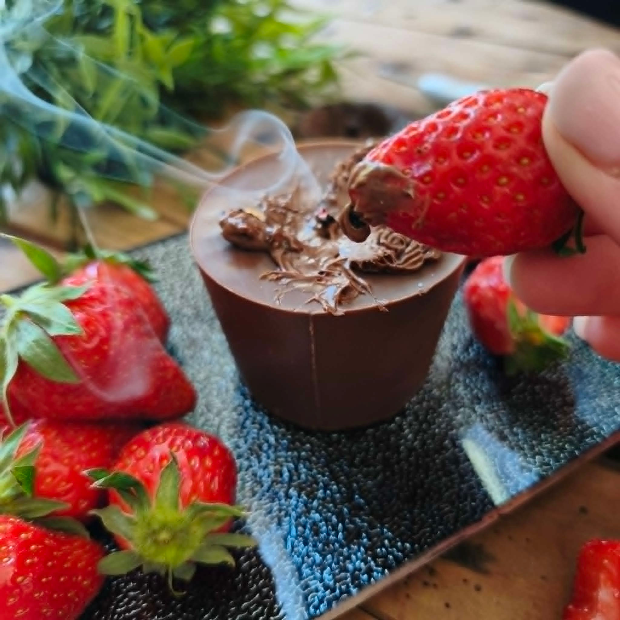 Bougie comestible Chocolat Français