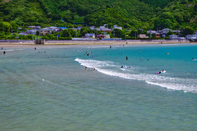 和歌山県広川町の西広ビーチ