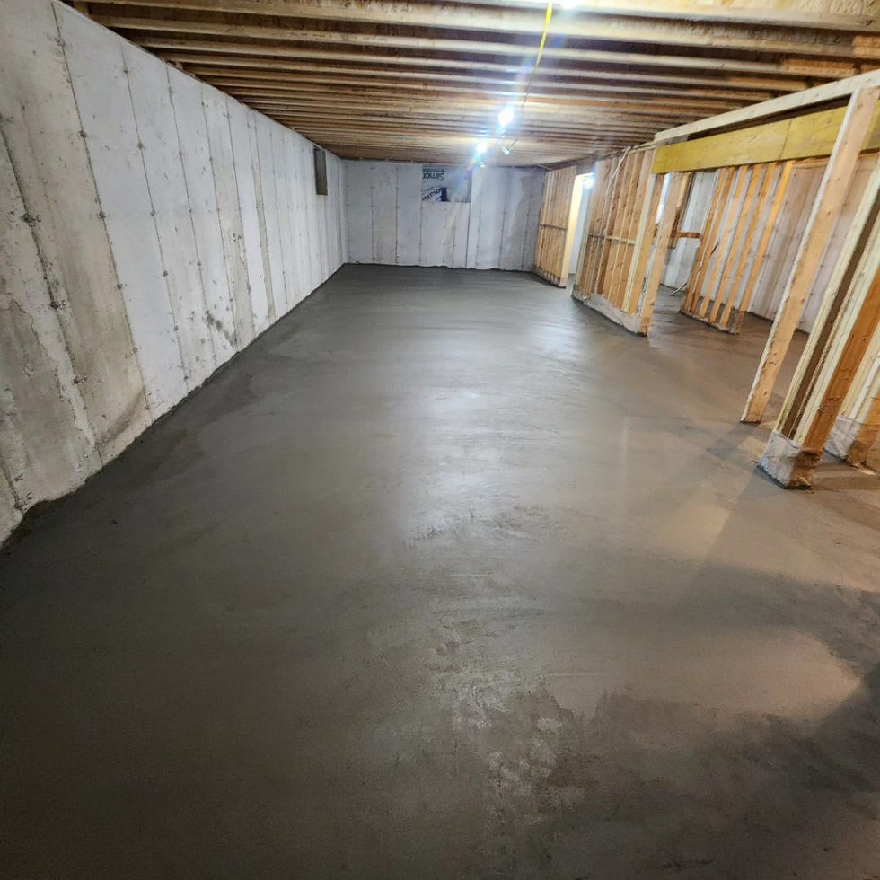 Concrete Basement Slab