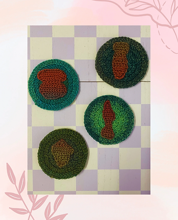 Forest Fungi Coasters