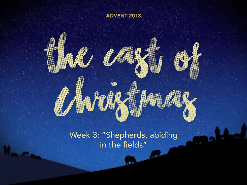 Shepherds, Abiding in the Fields