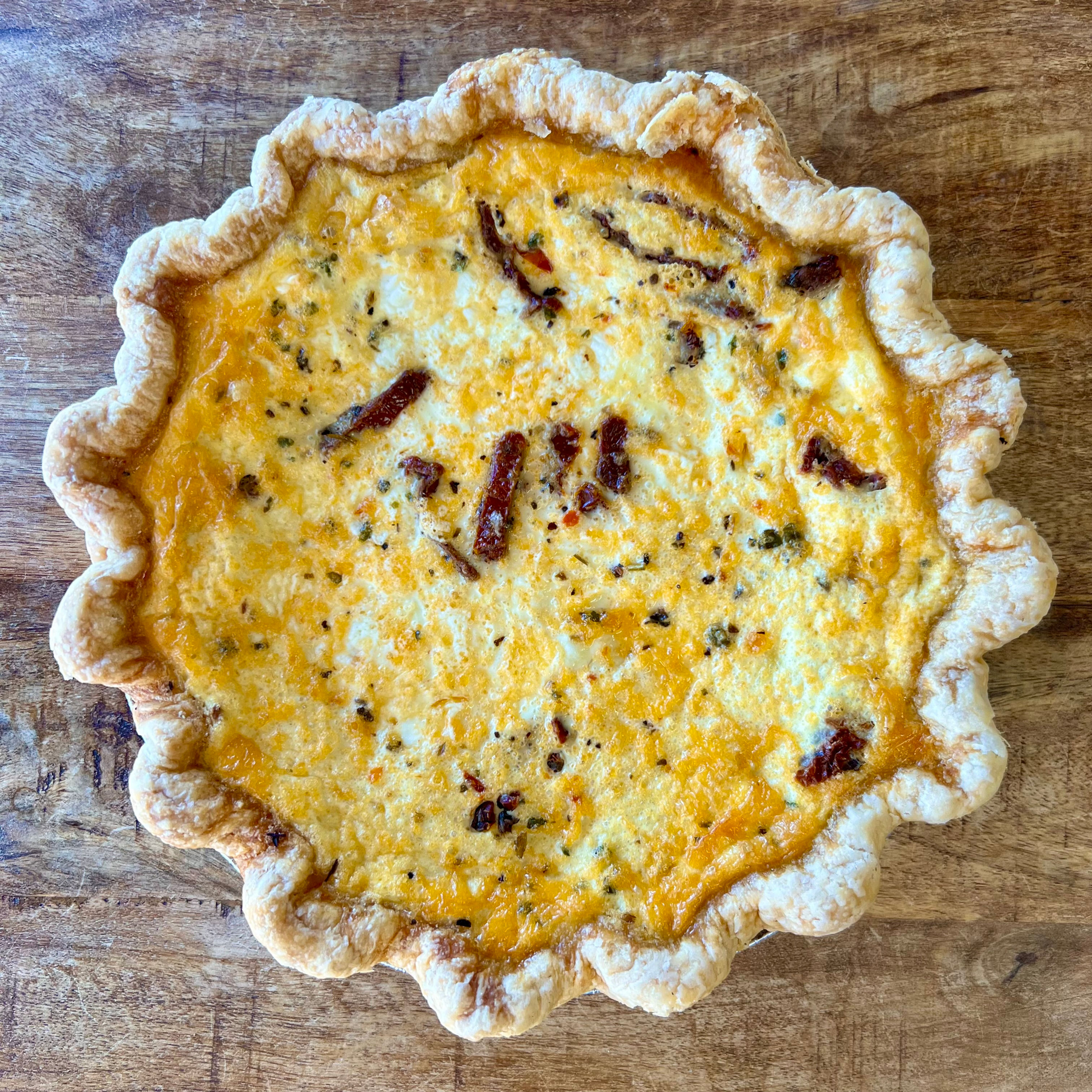 Tuscan Quiche *