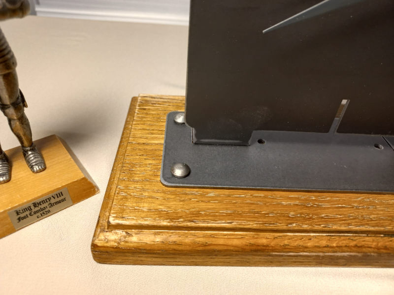Thumbnail: Wood & Steel Desk Clock