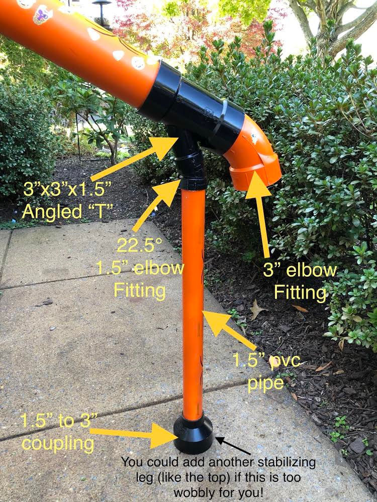 The Crafty Mom DIY Halloween Candy Chute