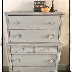 Antique Mahogany Bureau (SOLD)