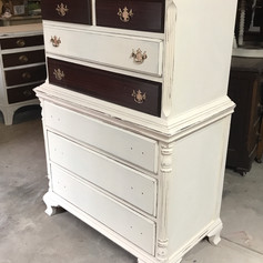 Antique Mahogany Bureau
