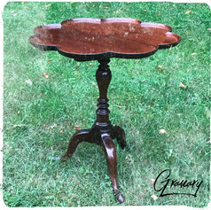 Mahogany Pie Crust Tilt-top Table (SOLD)