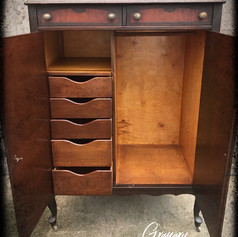Antique Mahogany Armoire (SOLD)