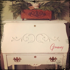 Antique Farmhouse Secretary Desk (SOLD)