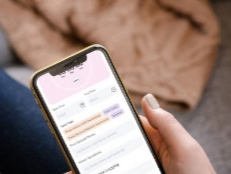 Parent using an app to time a seizure