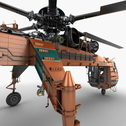 Sikorsky S-64 Skycrane Helicopter_15