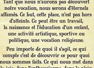 Trouver sa juste place