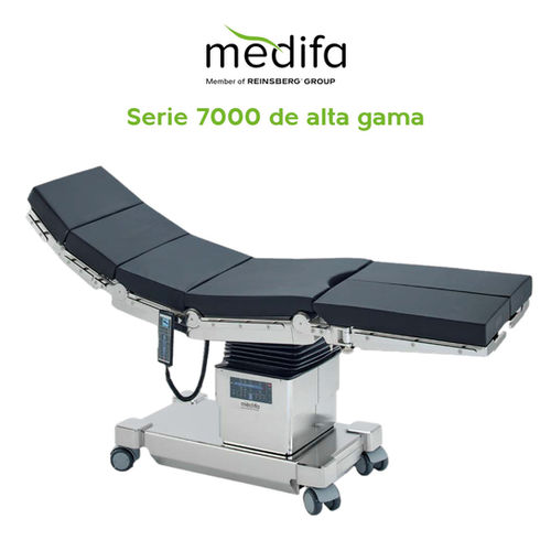 Mesa de operaciones eléctrica móvil de alta gama Medifa Serie 7000