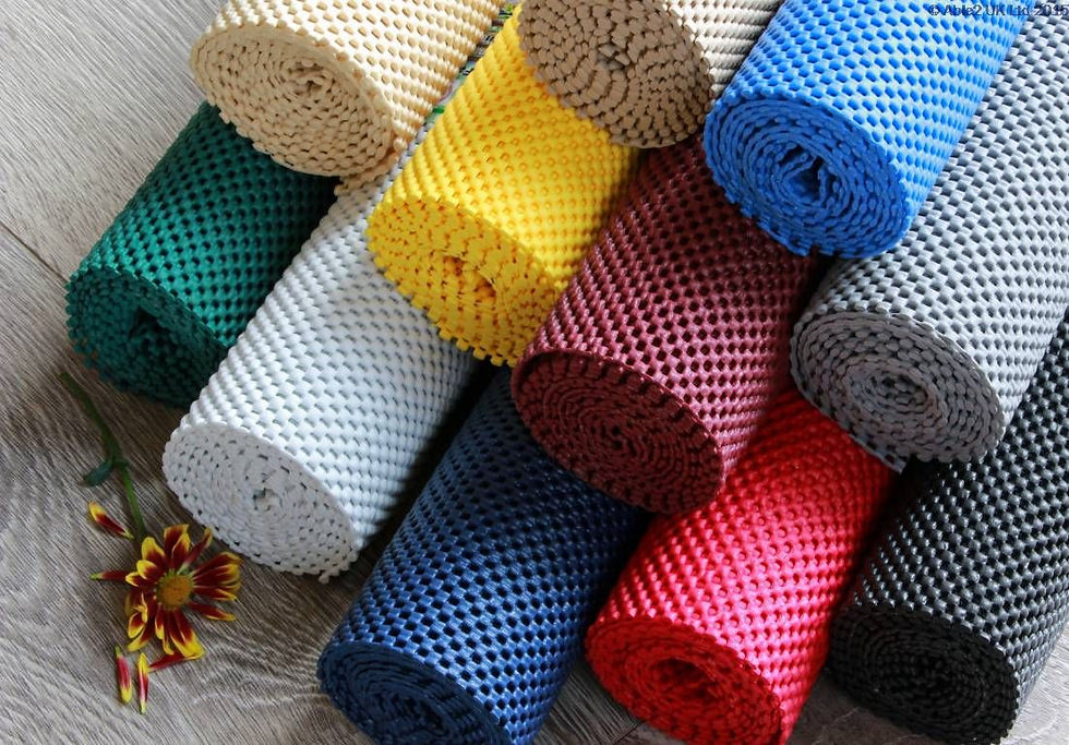 StayPut Non-Slip Fabric Roll - 50.8 x 182.9cm - Chilli Red