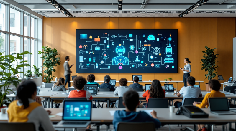 Una clase con la IA al servicio del aprendizaje