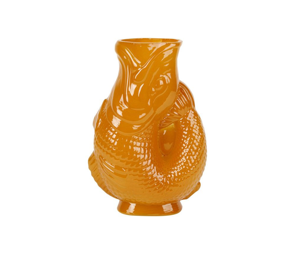 Vase Poisson Pisco Ambre Petit
