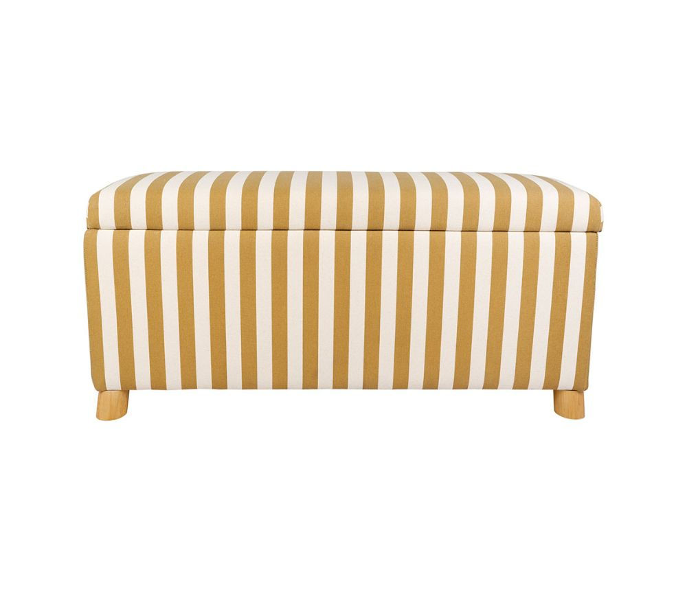 Banc coffre Belly Camel & Écru