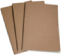 INNAXA A4 Size Kraft-notebooks (Brown) Pack of 3