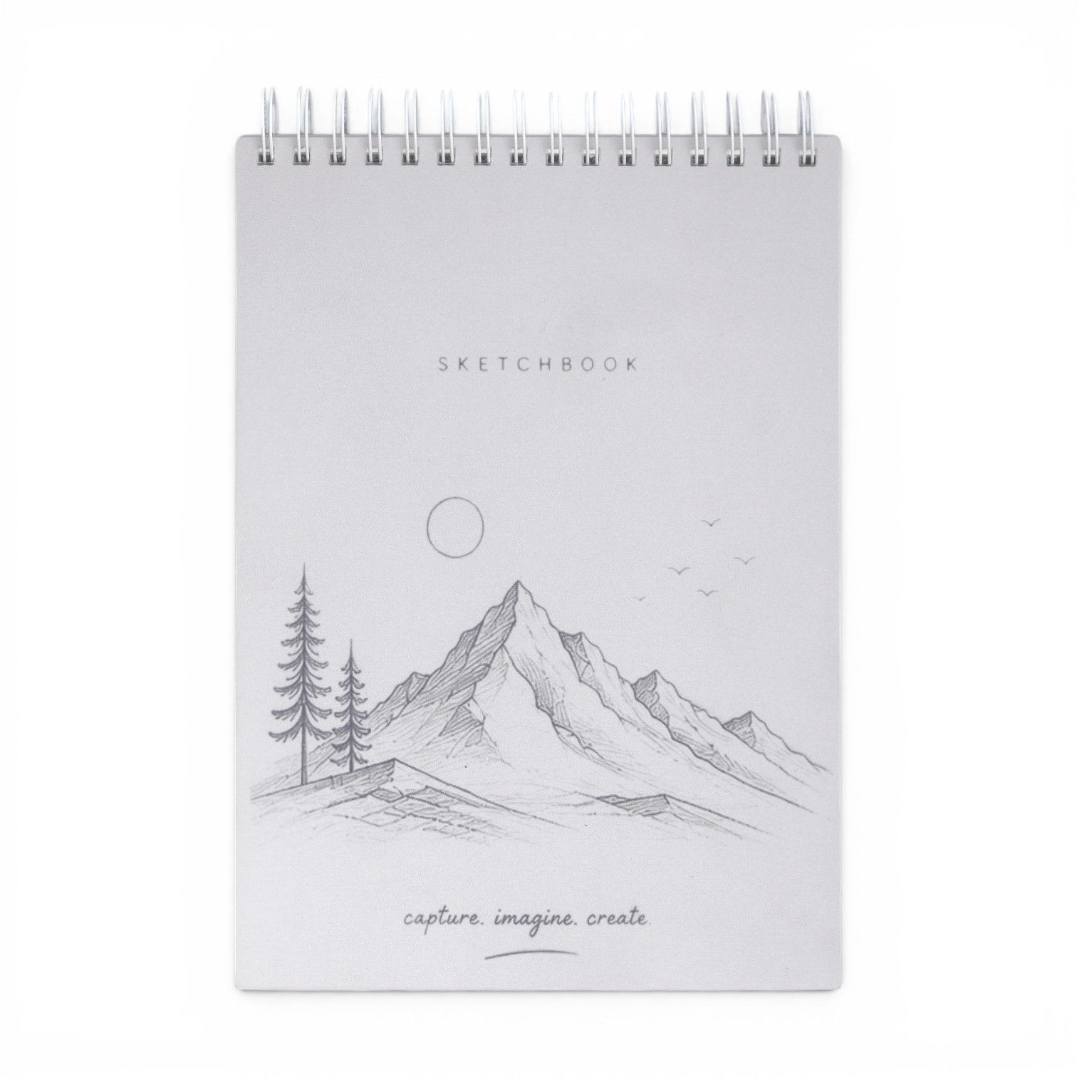 A4 Sketchbook | 120 Pages (60 Sheets), 140 GSM Premium Skeching Paper (Pack-1)