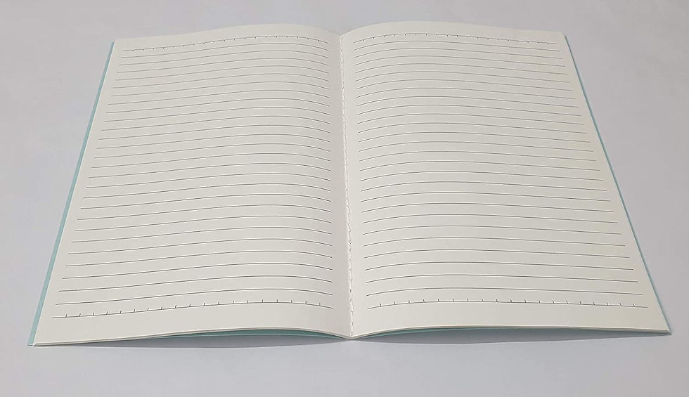 Thumbnail: INNAXA Soft Cover A5 Ruled Notebook (2 Blue & 2 Metalic Blue) Pack of 4, Kraft R