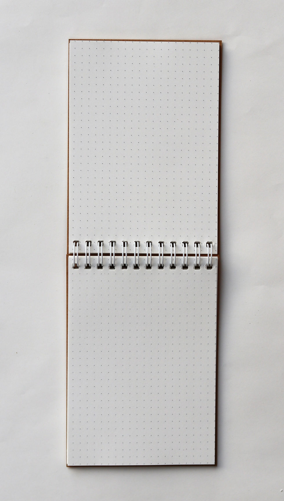 Thumbnail: INNAXA Spiral Eco-Friendly Notepad White Wiro A6 Size (Brown Pack-6)