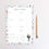 Thumbnail: INNAXA A5 Weekly planner  Floral