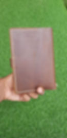 Thumbnail: INNAXA Handmade A6, Leather Notebook Cover,