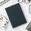 Thumbnail: INNAXA Hardbound Diary, 80 Sheets/160 Pages Per Book, (Black, A5-Plain)