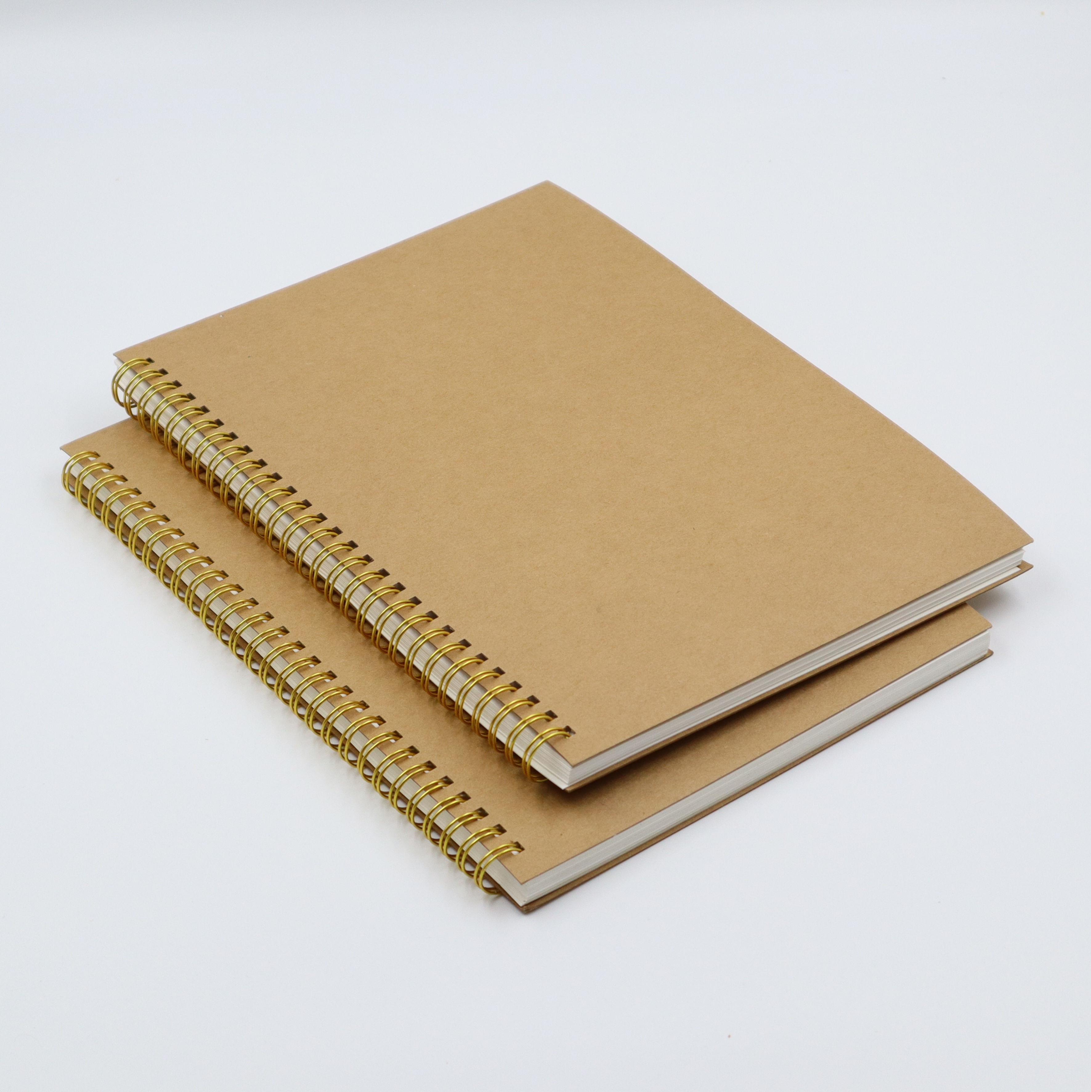 Innaxa B5 size brown kraft ecofriendly notebook  pack of 2 