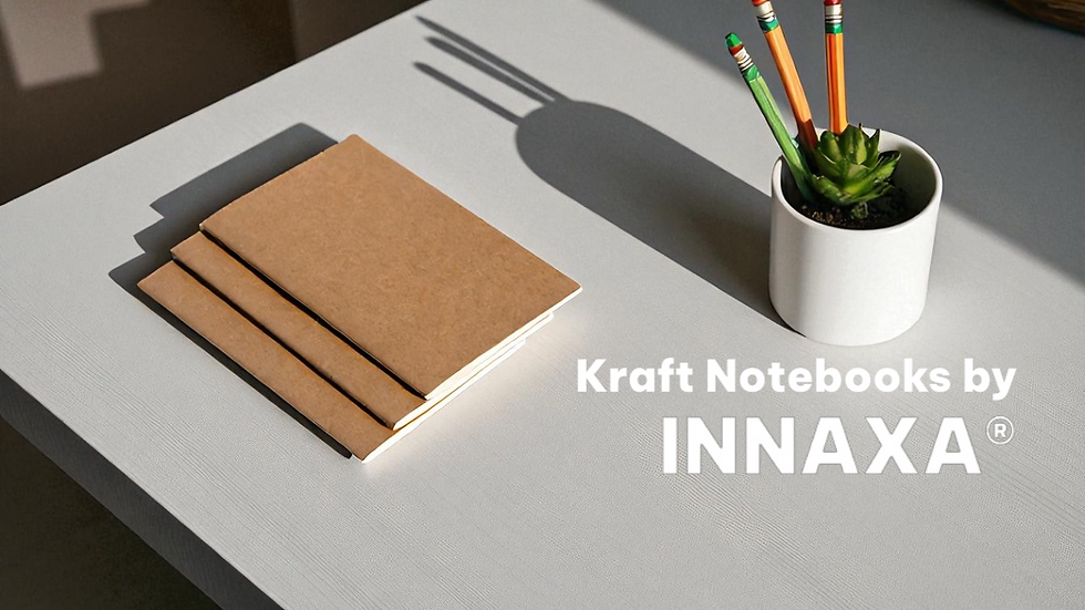 Eco-Friendly Kraft Notebook
