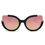 Thumbnail: LENOX | Women Cut Out Round Cat Eye Fashion Style Vogue Sunglasses