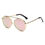 Miniatura: Bethel - Retro Mirrored Lens Teardrop Aviator Sunglasses