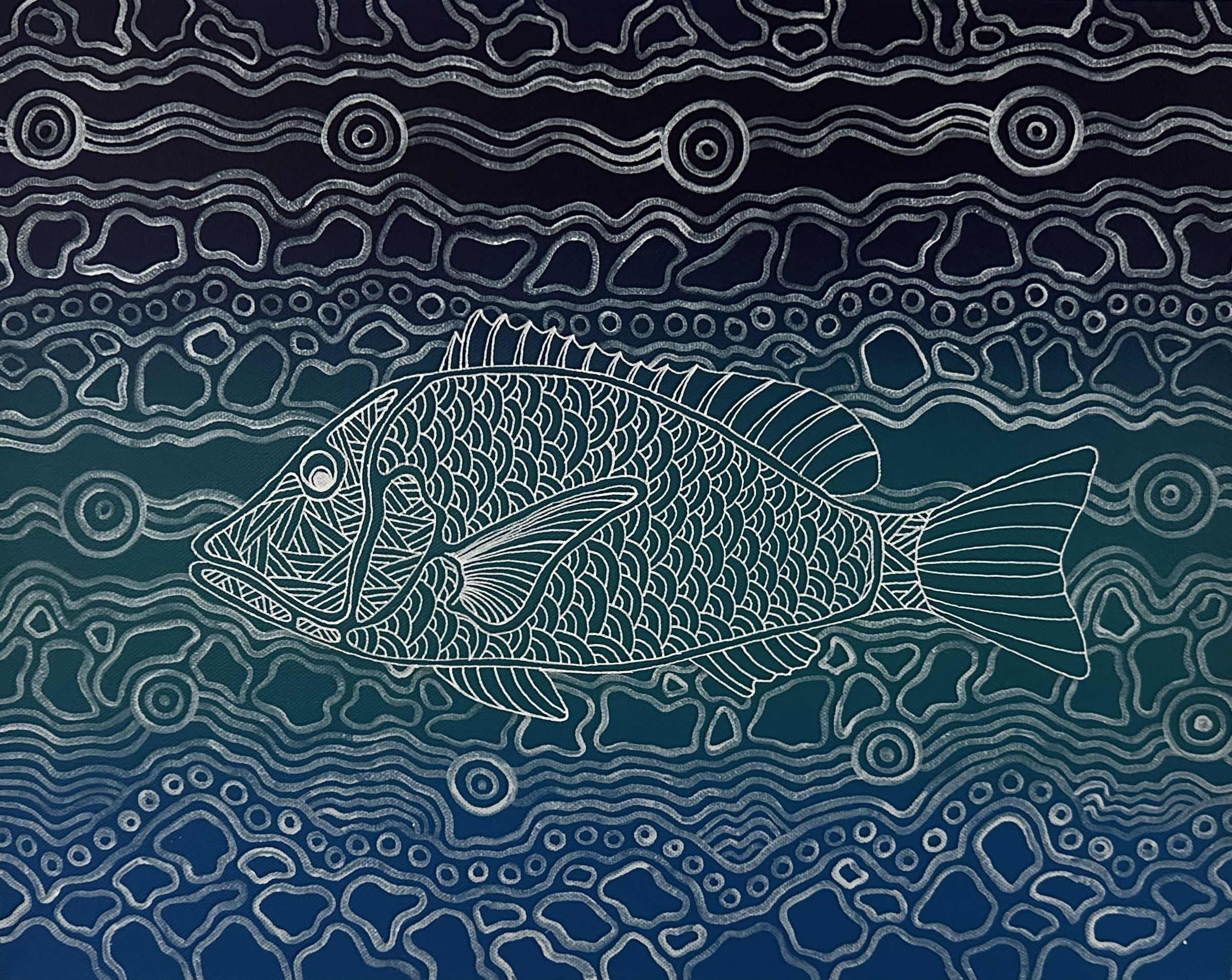 Bulymada (Black Snapper) Artwork