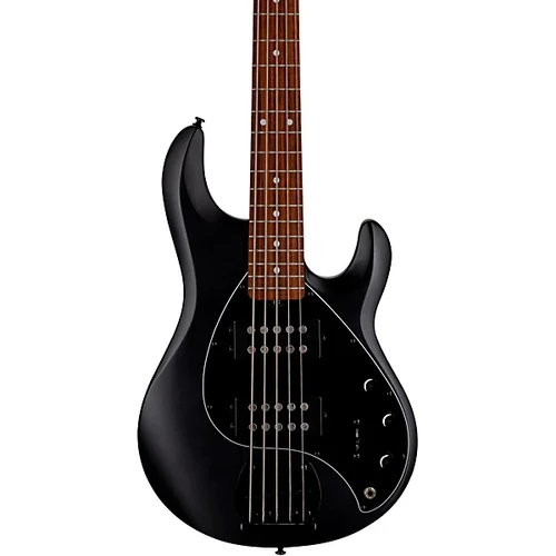 Sterling Sting Ray 5 HH RAY5HH Bass Guitar - Stealth Black