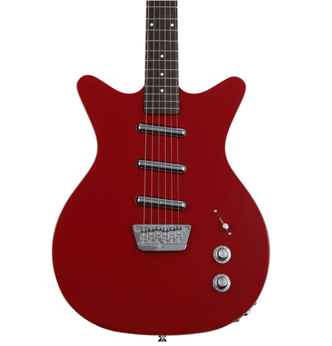 Danelectro '59 Triple Divine Electric Guitar - Red | Mockingbird Music
