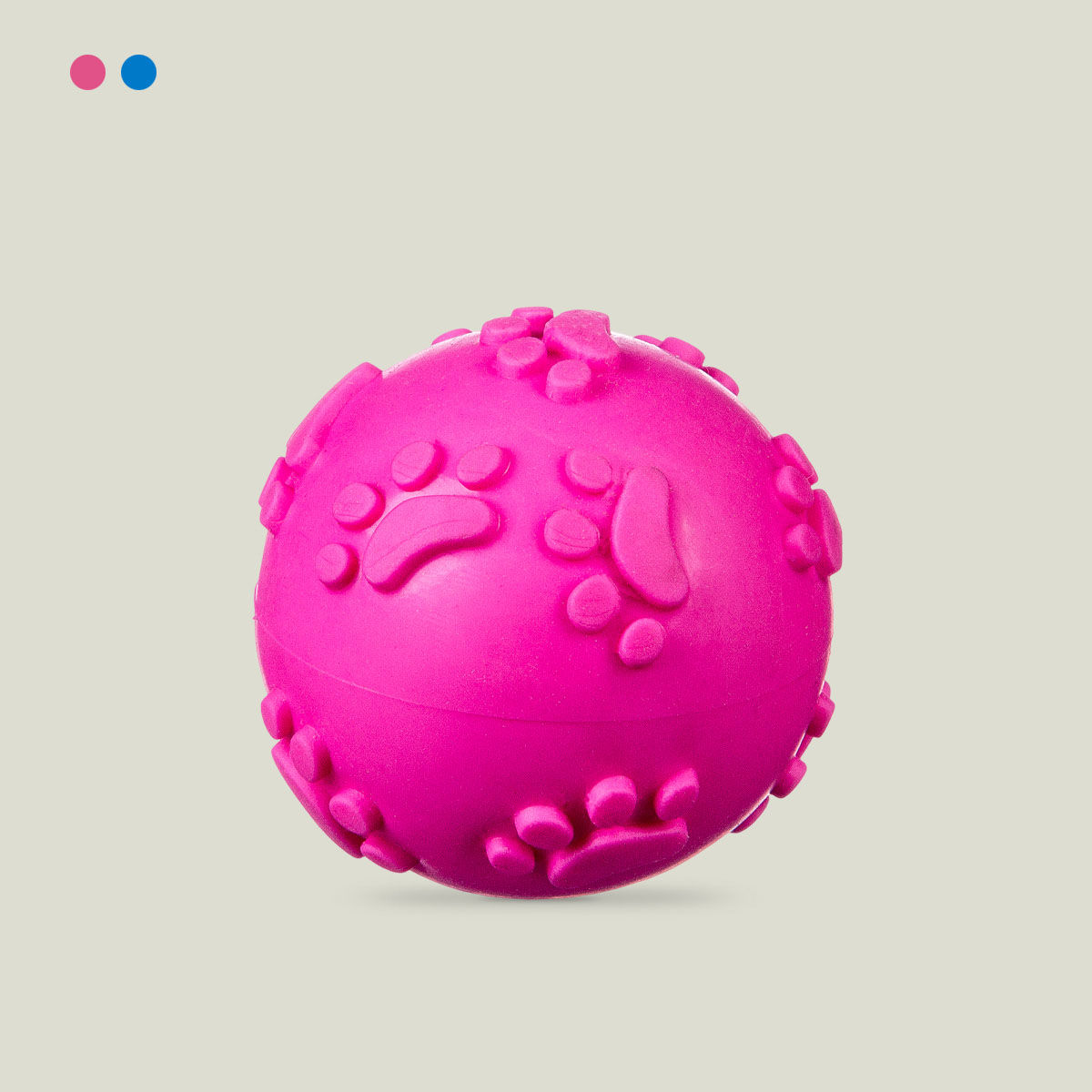 Zabawka dla psa, mała piłka XS dla szczeniąt, różowa lub niebieska