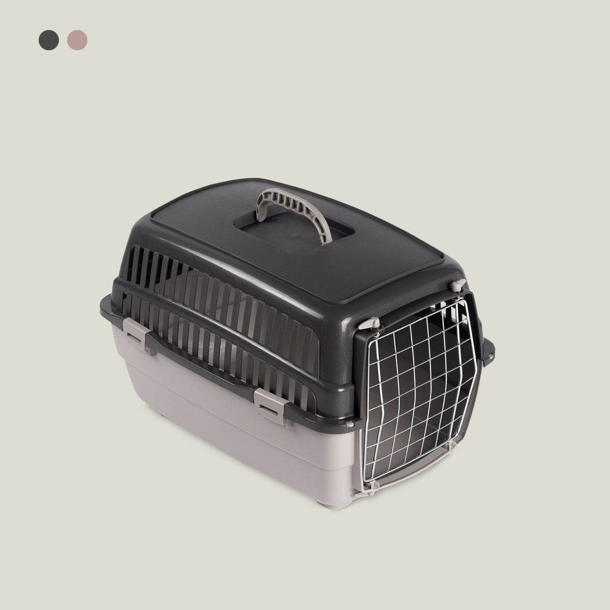 Transporter dla psów i kotów WEEKEND S, grafitowy lub beżowy