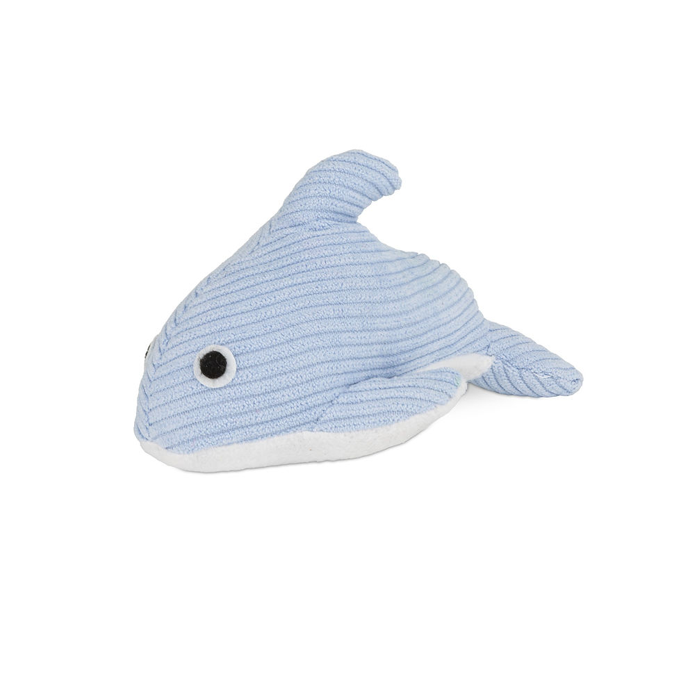Thumbnail: Toy,for cats,delfin,plush,14 cm,with catnip