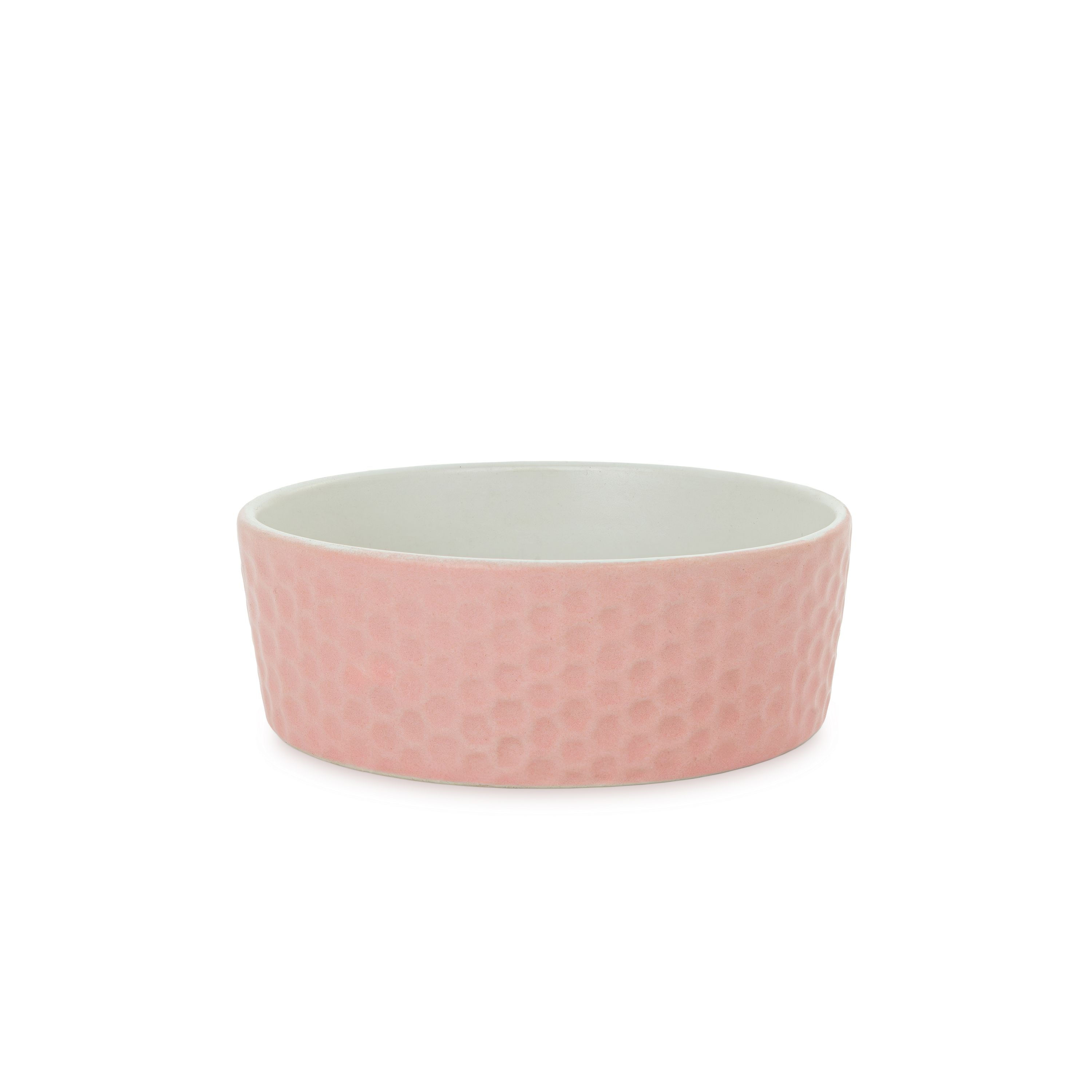 Cat bowl dog,pink,pattern plaster miodu,ceramic