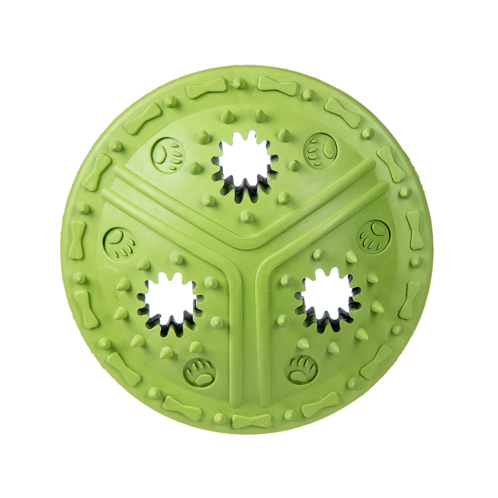 Dysk for treats,green 11 cm