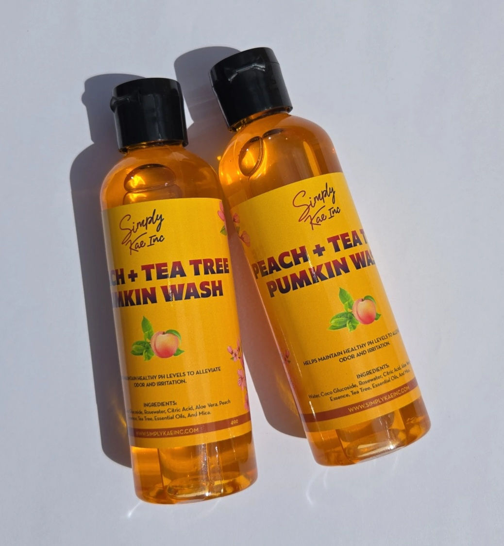 PEACH + TEATREE PUMKIN WASH
