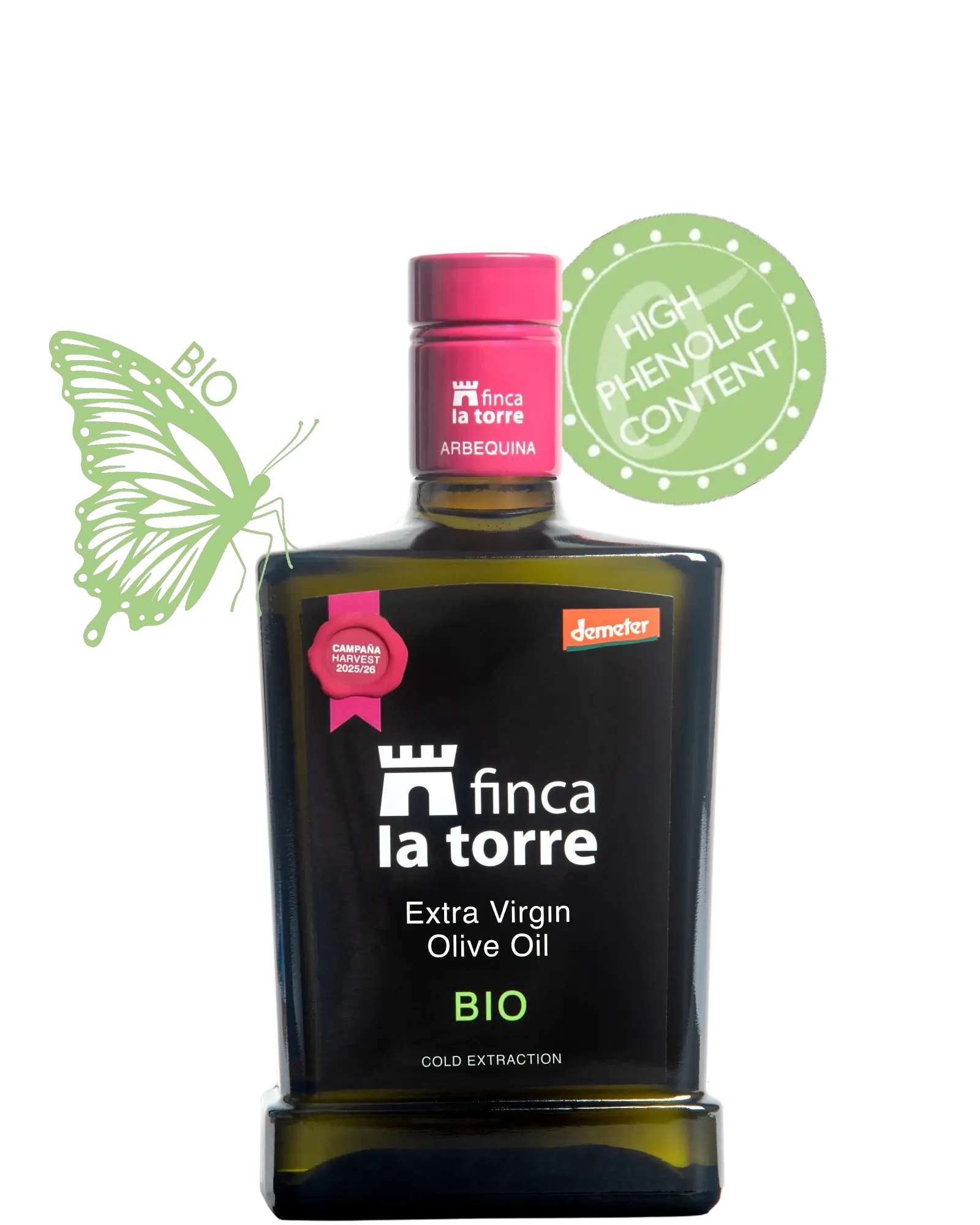 Finca la Torre Selección Arbequina Bio Demeter - 2025 - 500 ml