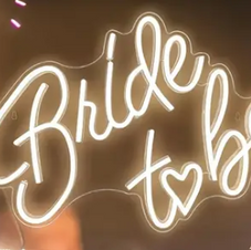 "Bride to be" Neon Sign