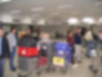 Medical team with supplies